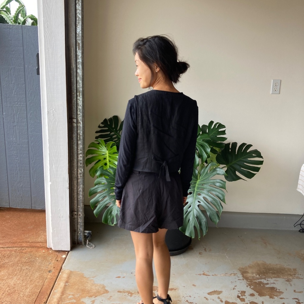 Ozma Linen River Vest like new - Picture 5 of 7